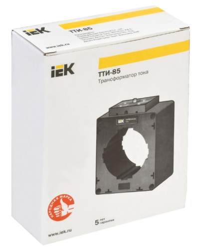 Трансформатор тока ТТИ-85 1000/5А 15ВА класс 0,5S МПИ08 ITT50-3-15-1000-08 IEK фото 2 Трансформатор тока ТТИ-85 1000/5А 15ВА класс 0,5S МПИ08 ITT50-3-15-1000-08 IEK фото 2