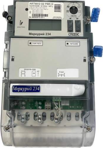 Счетчик Меркурий 234 ARTM2-02 PBR.G Счетчик Меркурий 234 ARTM2-02 PBR.G
