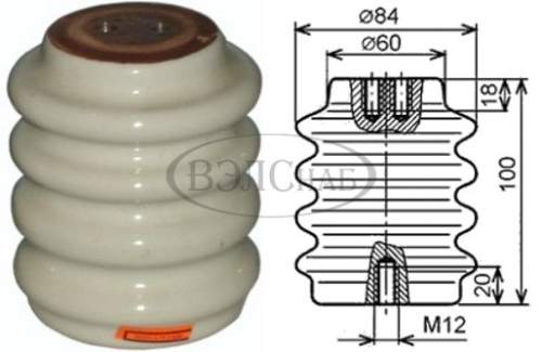 Изолятор ИОР-6-3,75 II УХЛ2 Изолятор ИОР-6-3,75 II УХЛ2
