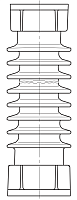 Изолятор ИОС-110-2000 М-01 УХЛ1