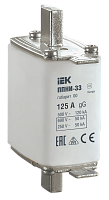 Плавкая вставка предохранителя ППНИ-33 габарит 00 125А IEK