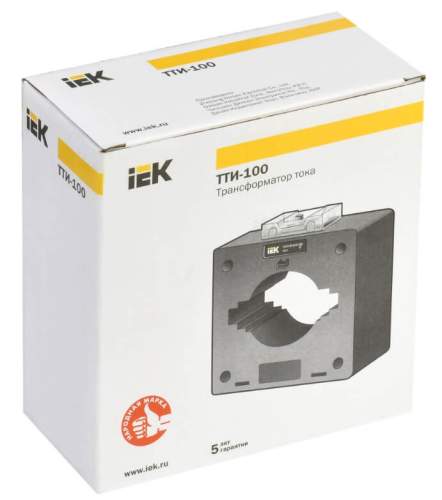 Трансформатор тока ТТИ-100 1500/5А 15ВА 0,5 ITT60-2-15-1500 IEK фото 2
