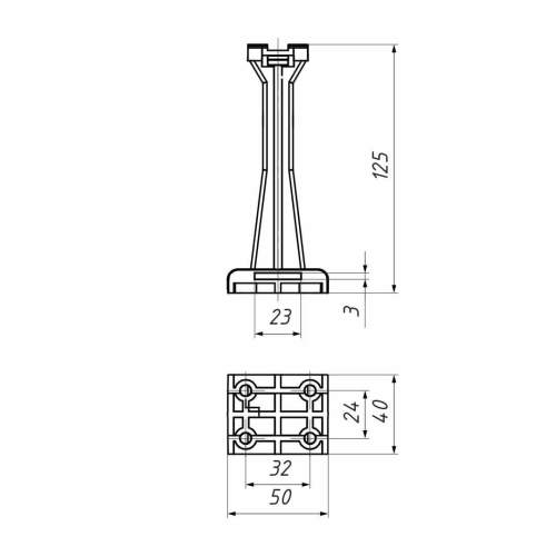 Дистанционный фиксатор BIC-120 (НИЛЕД) фото 2